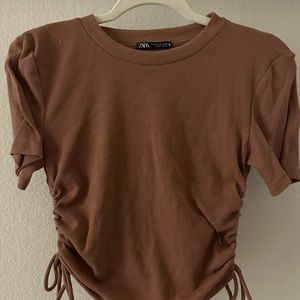 Scrunch Side Croptop